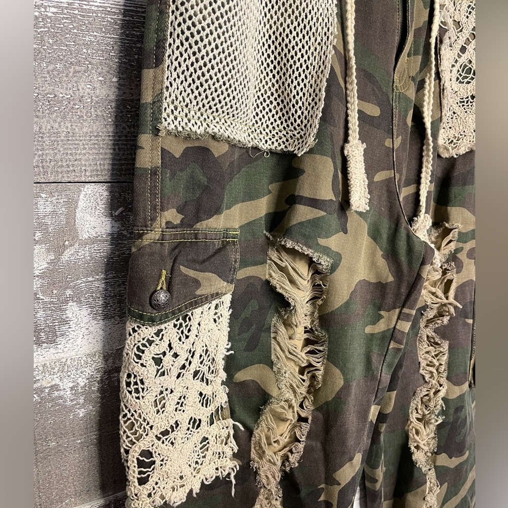 Camouflage Patchwork Pants By Pol - image 6